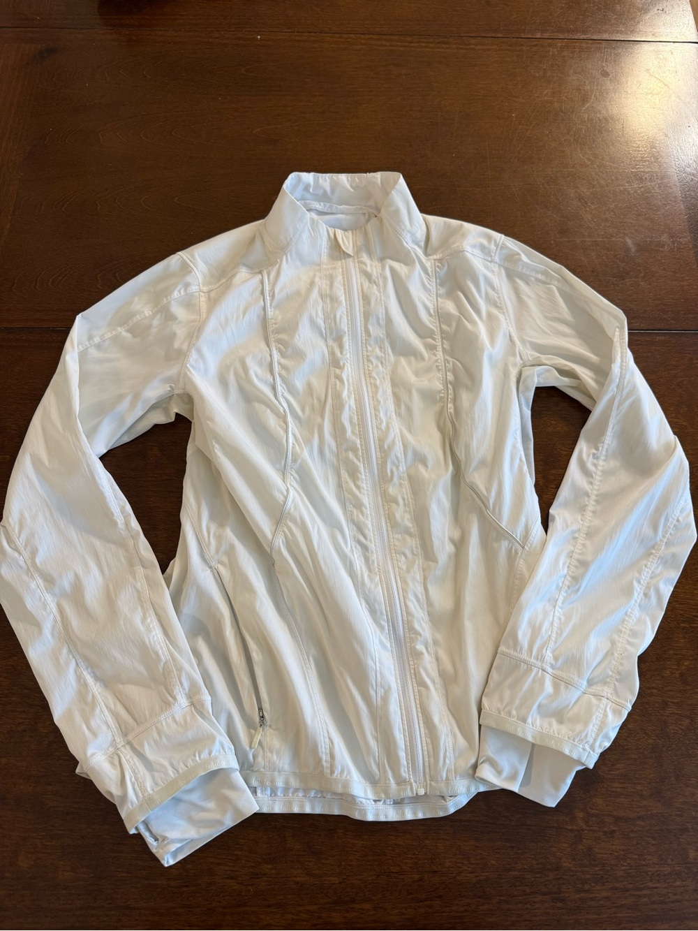 Lululemon Laser Speed Jacket White size 8